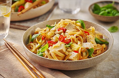 Image of "Vegan drunken noodles"