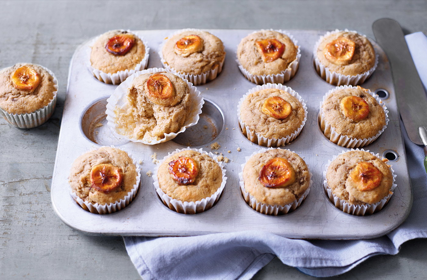 Banana cupcakes