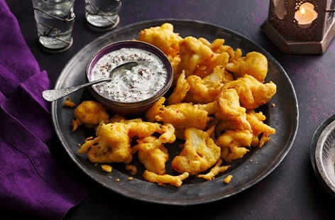 Image of "Cauliflower pakoras"