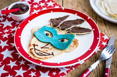 Image of "Comic book villain pancake face"