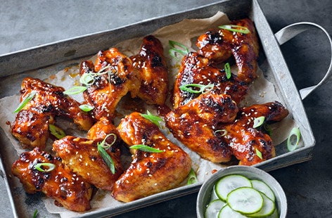 Image of "Korean-style chicken wings"