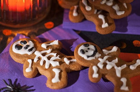Image of "Spooky bones biscuits"