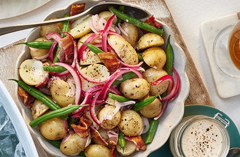 Image of "Belgian-style potato salad"