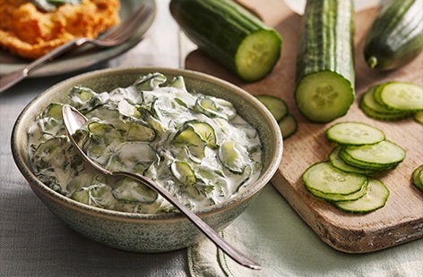 Image of "German-style cucumber salad"