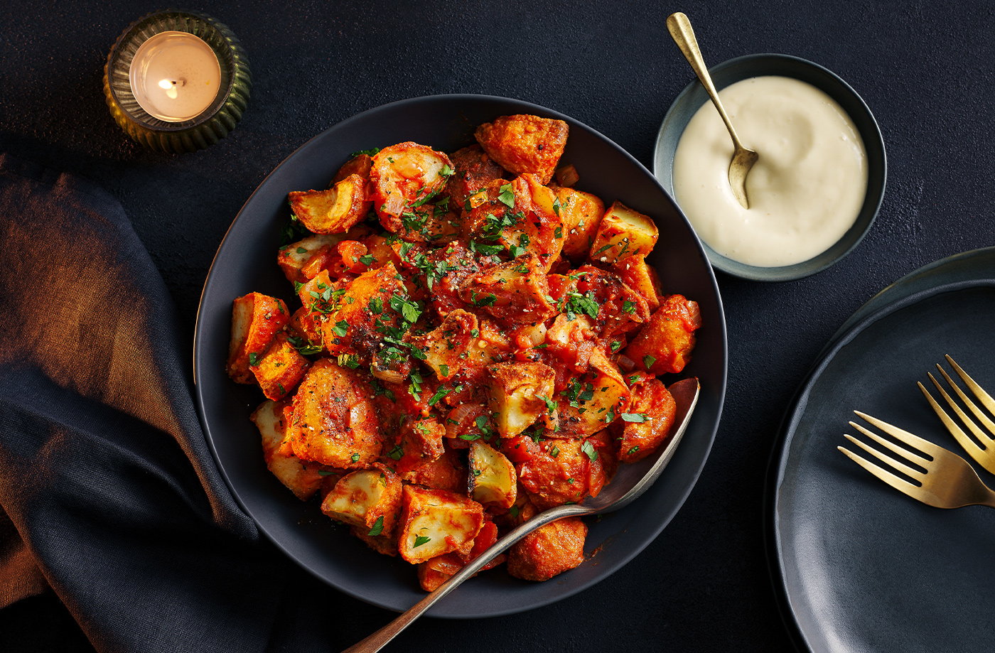 Patatas bravas