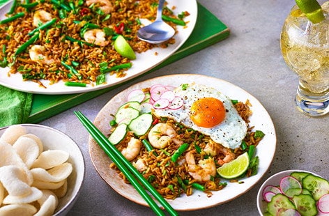 Image of "Prawn nasi goreng"