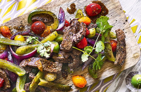 Image of "Peruvian-style steak stir-fry"