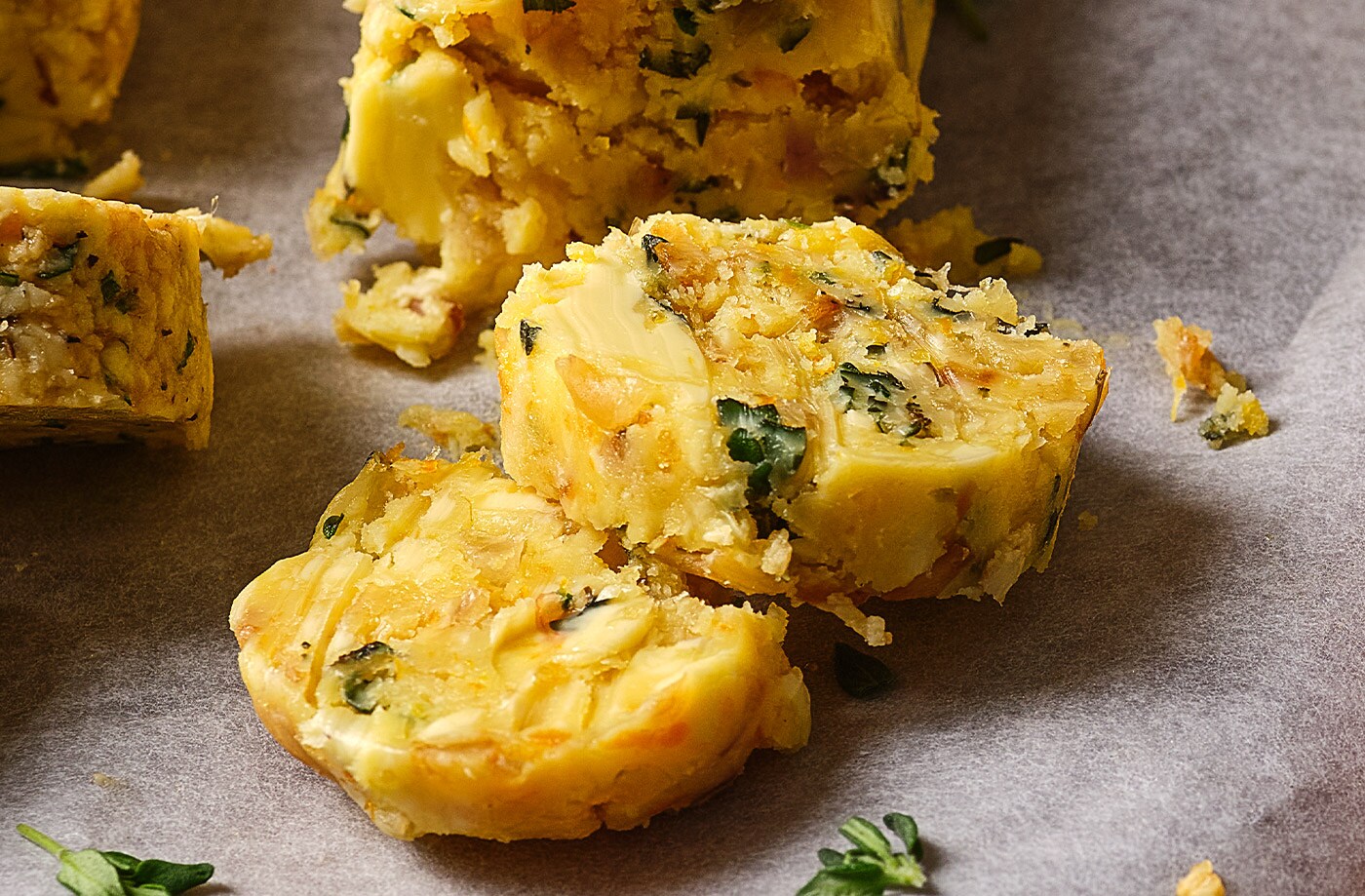 Shallot, thyme and citrus butter