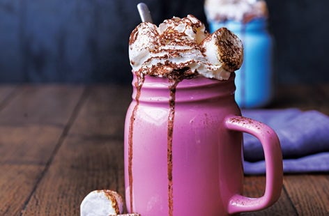 Image of "Chilli hot chocolate with marshmallows"