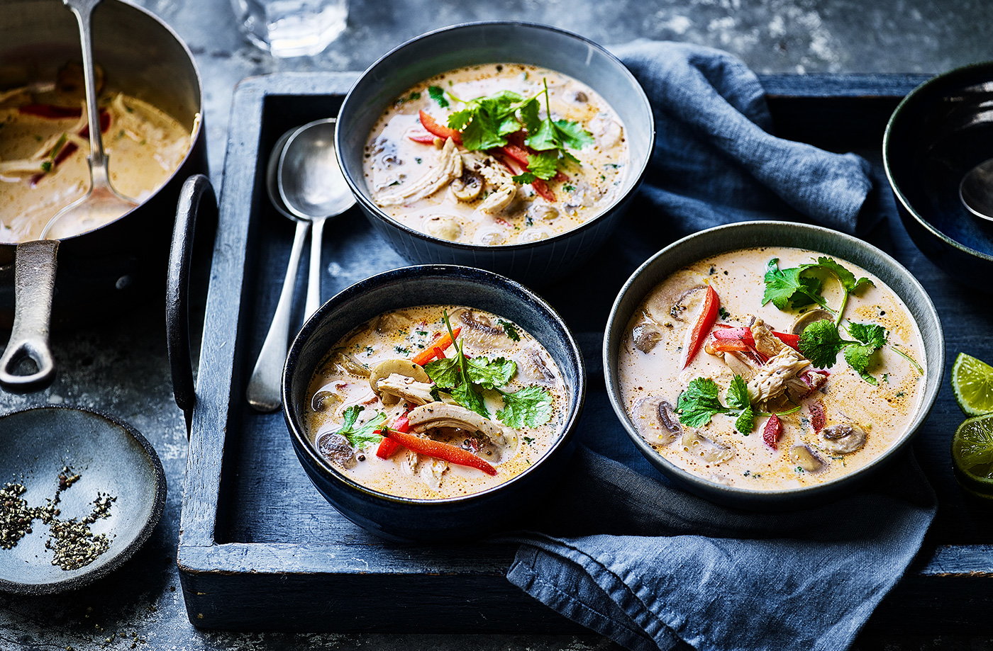 Coconut chicken soup