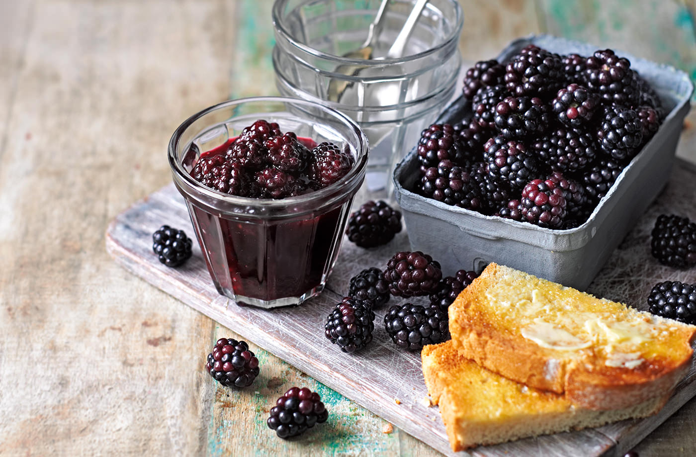 Blackberry compote