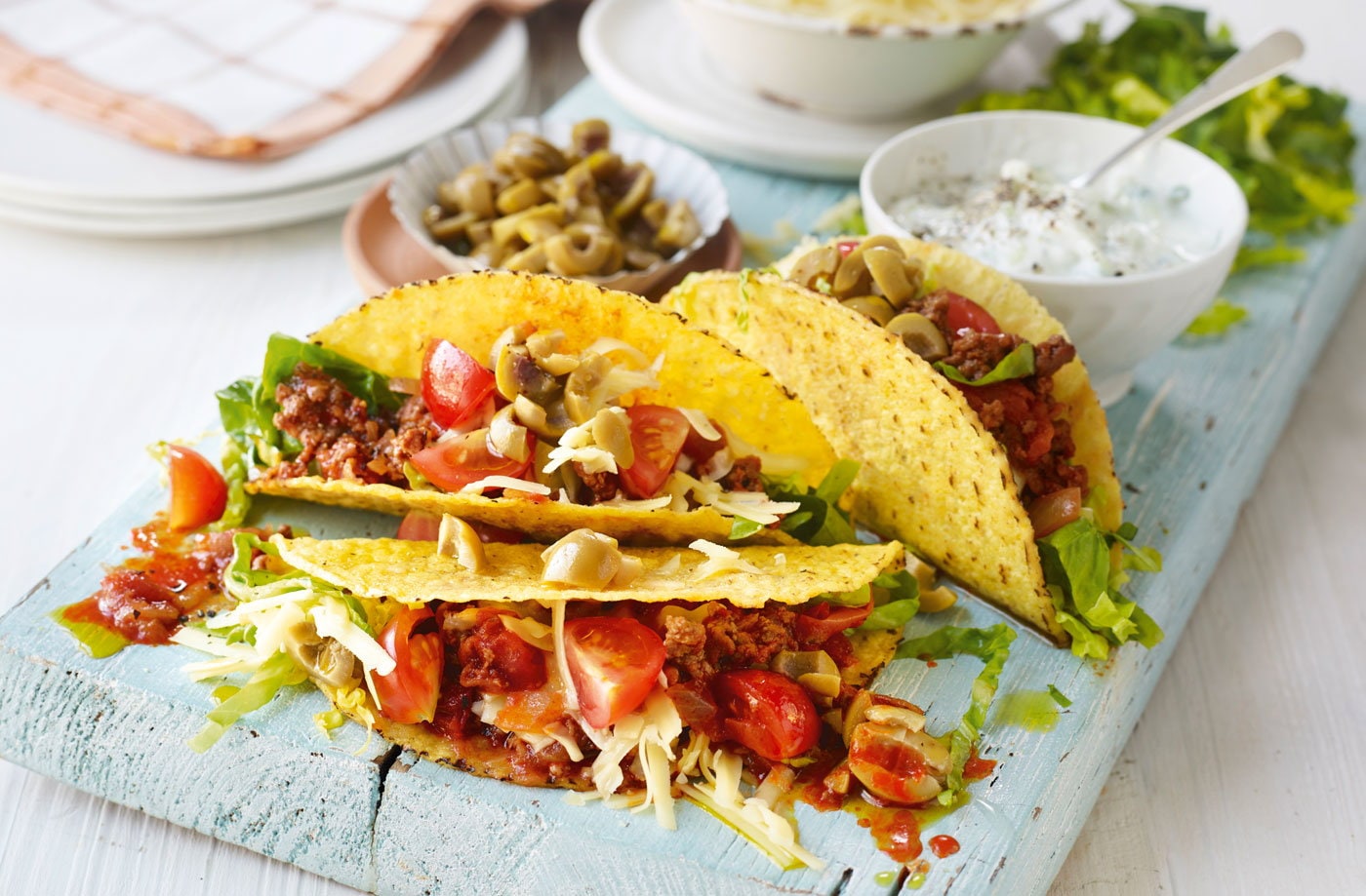 Harissa lamb tacos