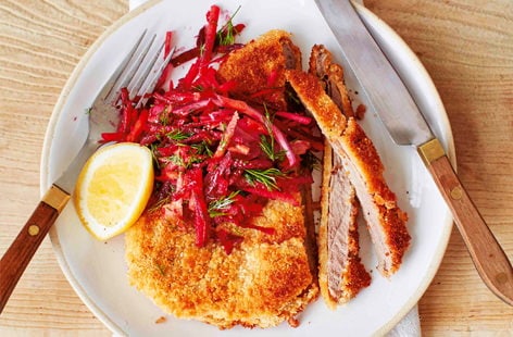 Image of "Beef schnitzel"
