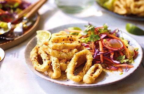 Image of "Salt and pepper squid"