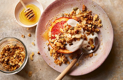Grapefruit granola