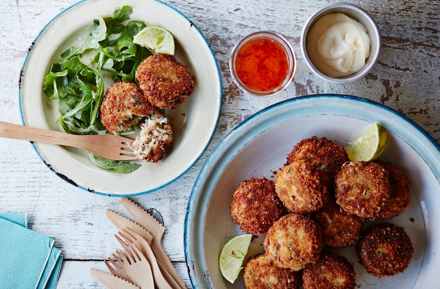 Gluten-free crab cakes