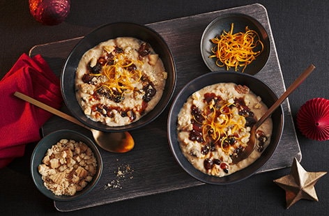 Image of "Mince pie rice pudding"