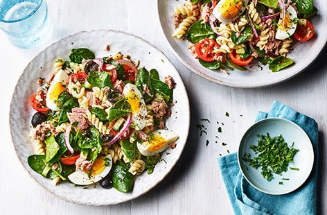 Image of "Niçoise pasta salad"