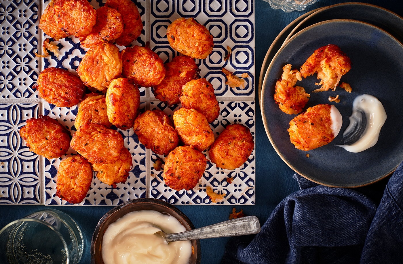 Sweet potato tots