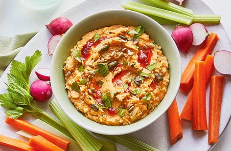 Image of "Harissa and white bean dip"