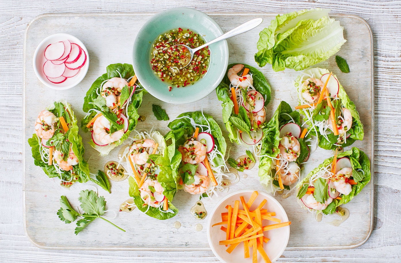 Vietnamese lettuce cups