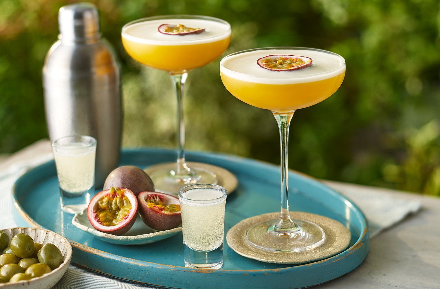 Passion fruit martini