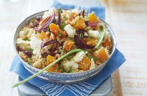 Image of "Moroccan butternut squash couscous salad"