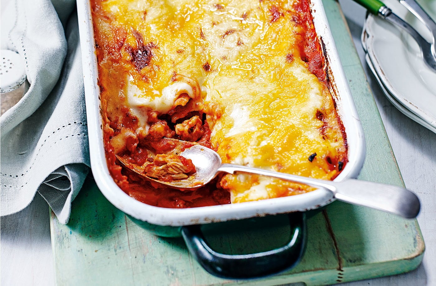 Chicken lasagne