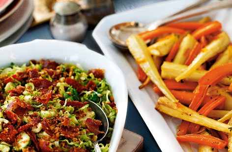 Image of "Marmalade roasted carrots and parsnips"