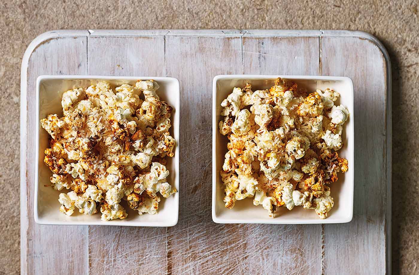 Cheesy popcorn
