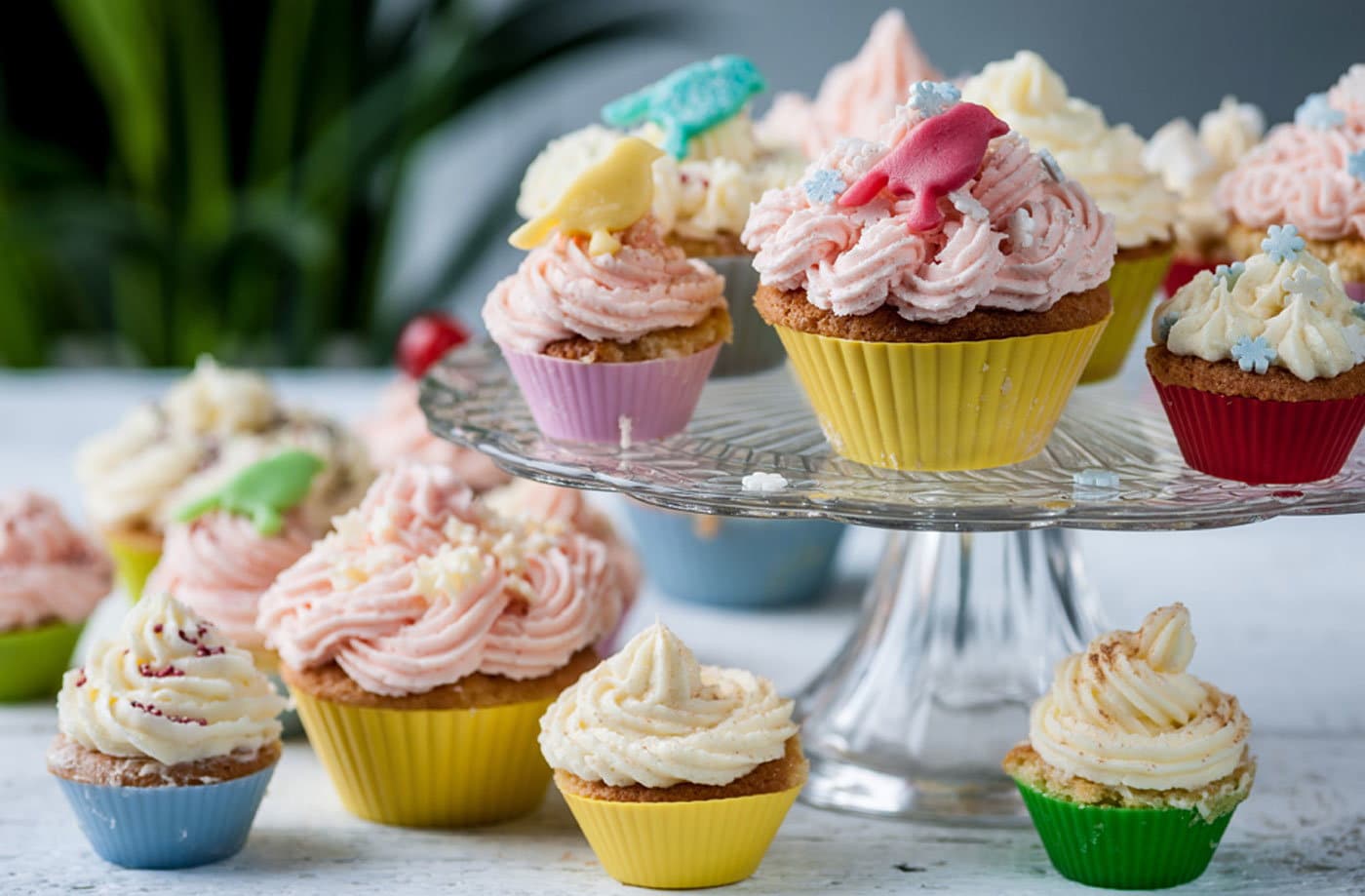Frances Atkins' party fairy cakes