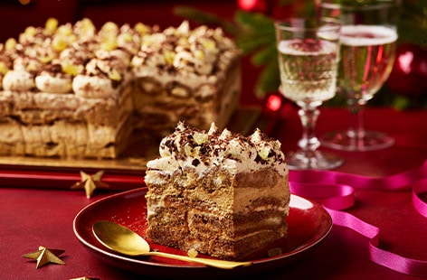 Gingerbread tiramisu