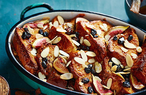 Image of "Spiced brioche bread and butter pudding"