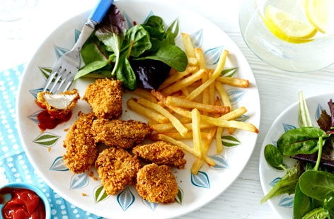 Image of "Cornflake chicken nuggets"