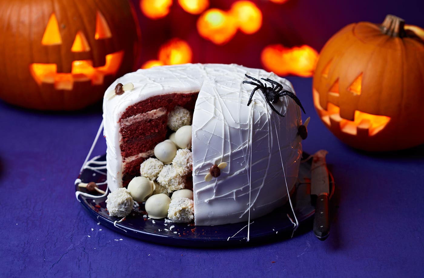 Spider's nest cake