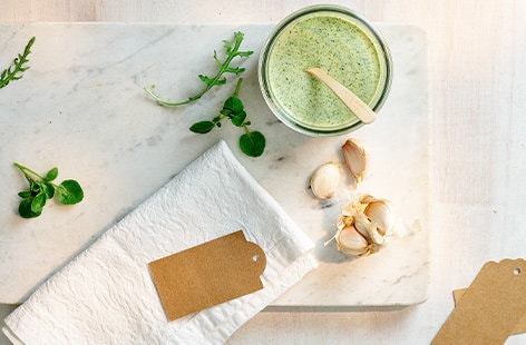 Image of "Green goddess dressing"
