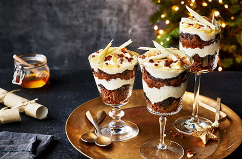 Image of "Honey and rye trifles"