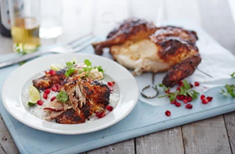 Image of "Spatchcock chicken in spiced yogurt"