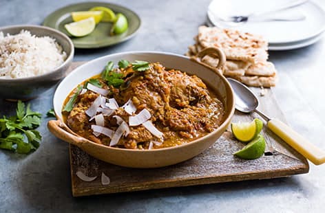 Image of "Slow-cooker south Indian chicken curry"