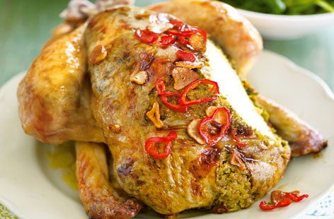 Image of "Thai-spiced roast chicken "