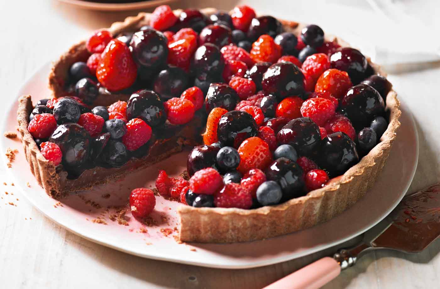 Black forest tart