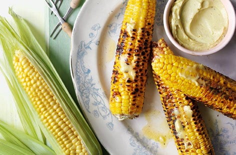 Image of "Sweetcorn with wasabi butter"