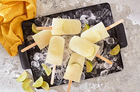 Image of "Dark and stormy ice lollies"
