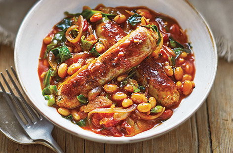 Image of "Sausage and bean stew"