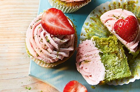 Image of "Matcha cupcakes"