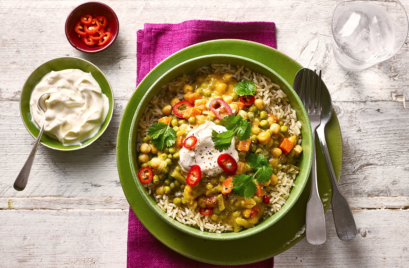 Plant Chef chickpea korma