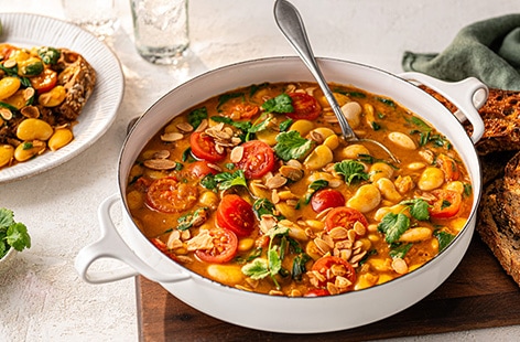 Image of "Lucy Parker’s curried butter beans on toast"
