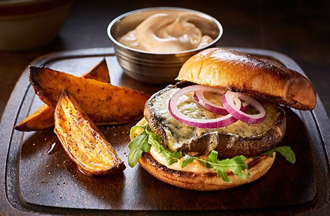Image of "Mushroom burger"