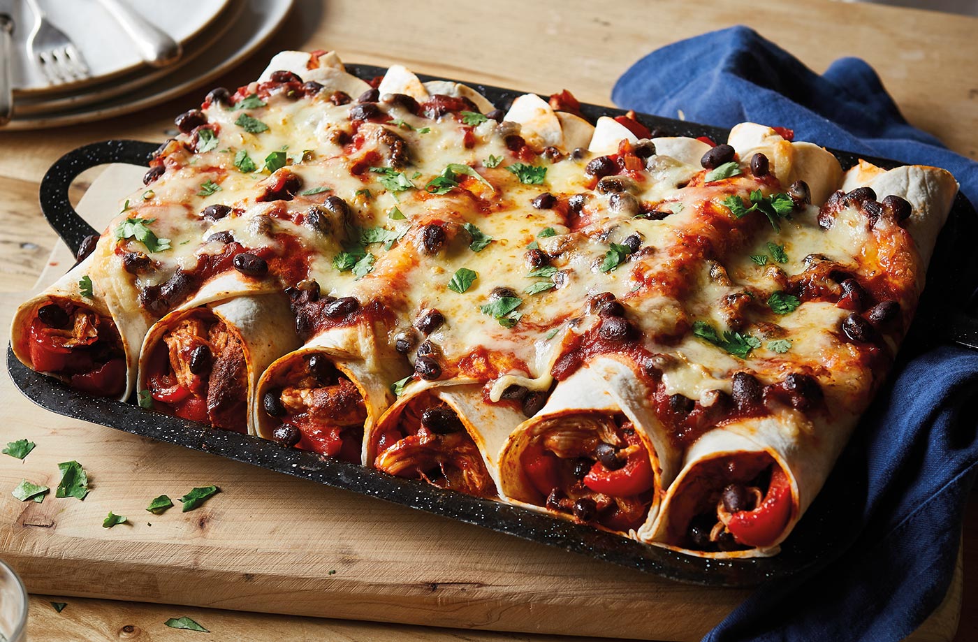 Rita's 'rowdy' enchiladas