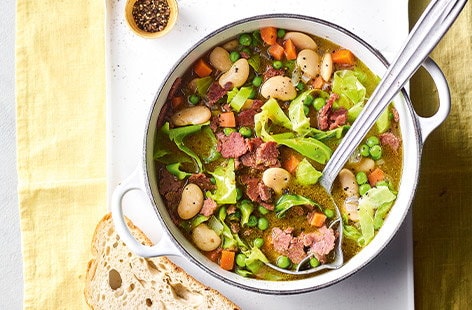 Image of "Corned beef and butter bean stew"